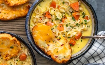 Chicken Mac and Cheese Soup