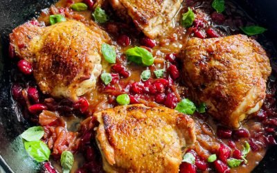 Cranberry-Orange Chicken Thighs